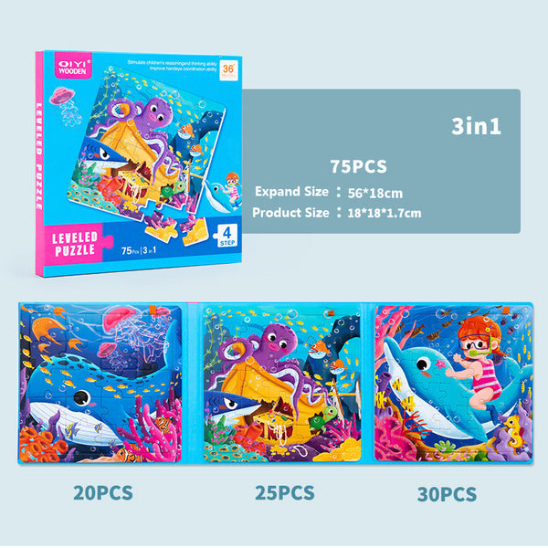 MagneticsLuxe | Cartoon Magnetisches Puzzle