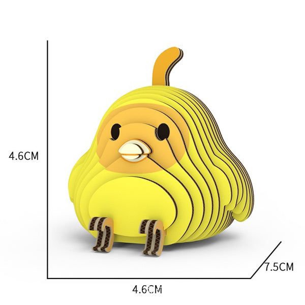 CitrusChirp | 2 Bündel 3d Papierrätsel