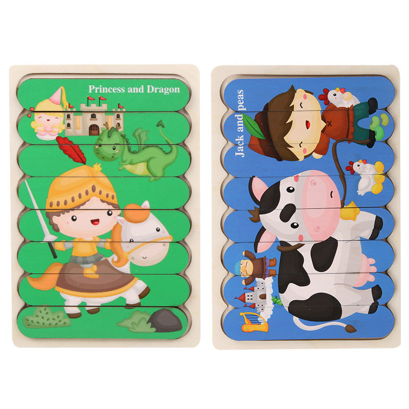 FairyTales | 2 Bündel Baby-Holzpuzzle