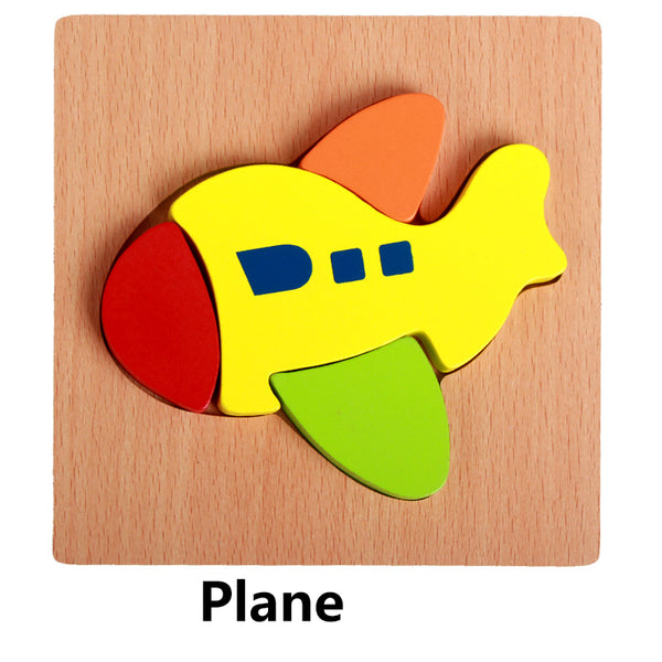 PlaneParts | Montessori-Puzzles