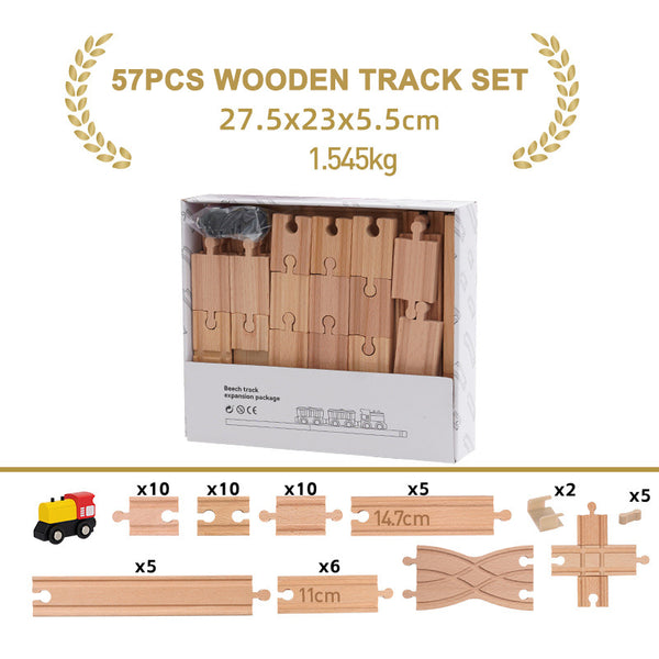 HappyRails | Holz-Schienenset