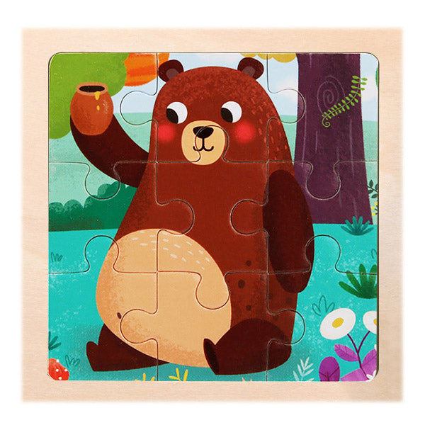 PuzzleBear | 3d Puzzle Spiel Frühes Lernen Bildung