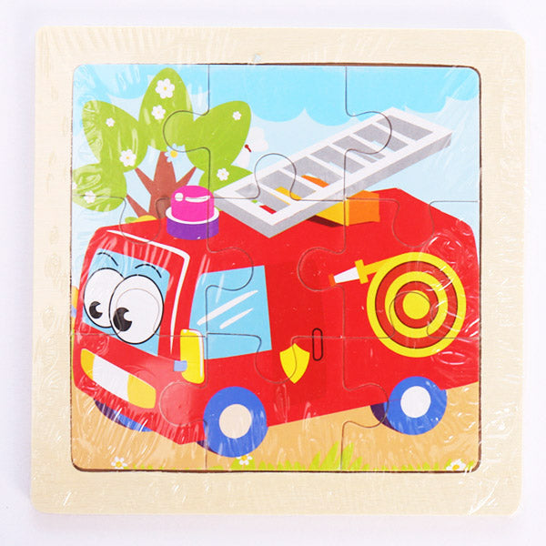 Firetruck | 3d Puzzle Spiel Frühes Lernen Bildung