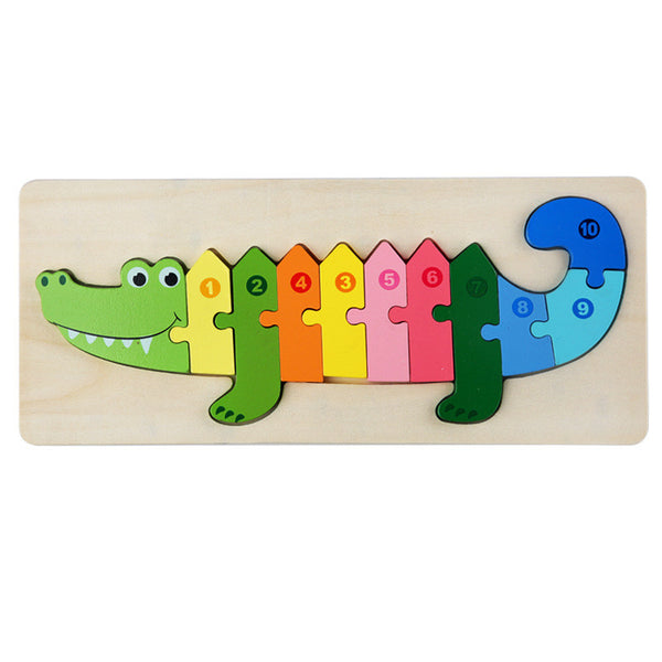 Crocodile | 3D-Holzpuzzle