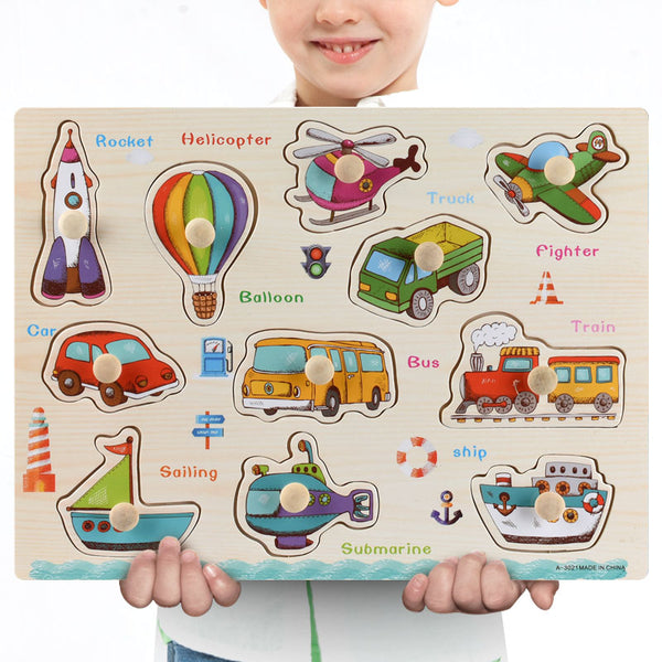 MontessoriMirth | Montessori-Holzpuzzle