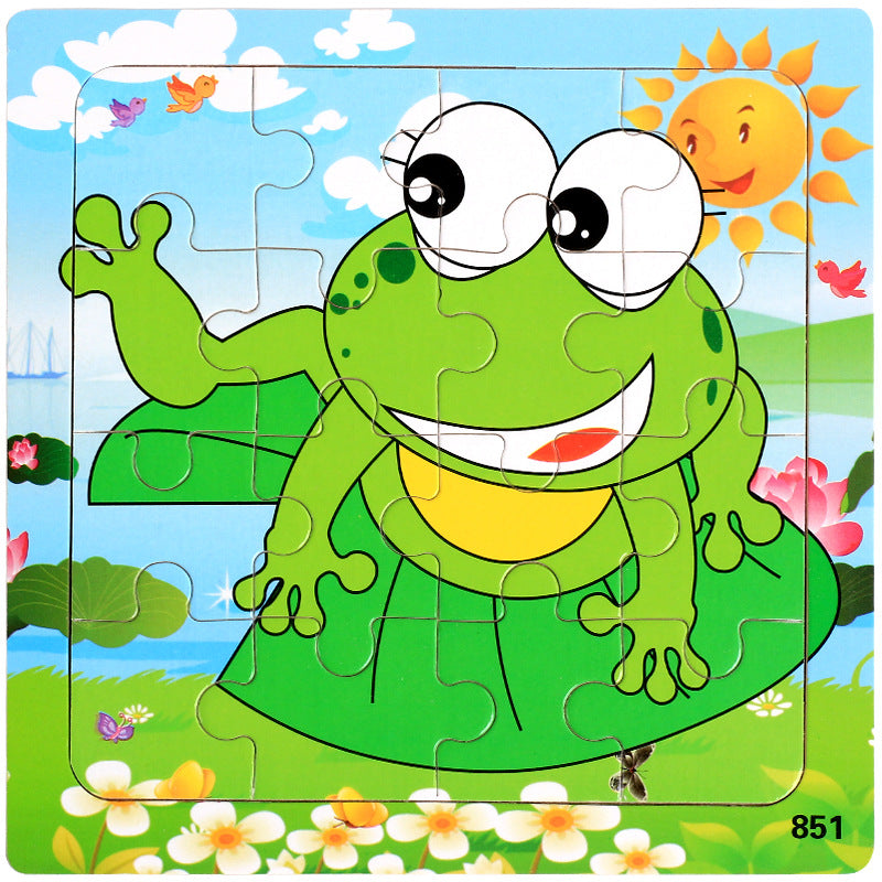 PondPals  | 3 Bündel Holzpuzzle