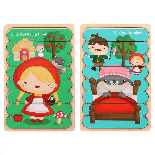 FairyTales | 2 Bündel Baby-Holzpuzzle