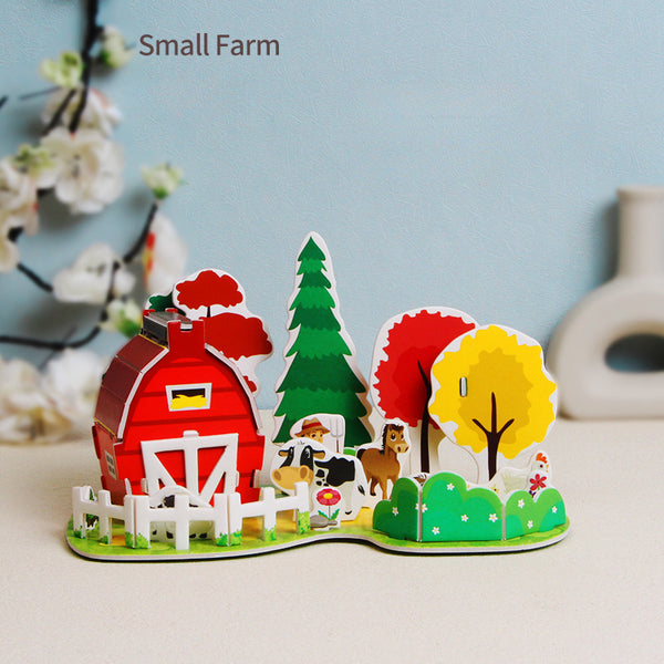 TinyFarm | 3d Papierpuzzle Haus