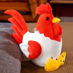 ChirpyPlush | Realistischer Hahn Plüschtier