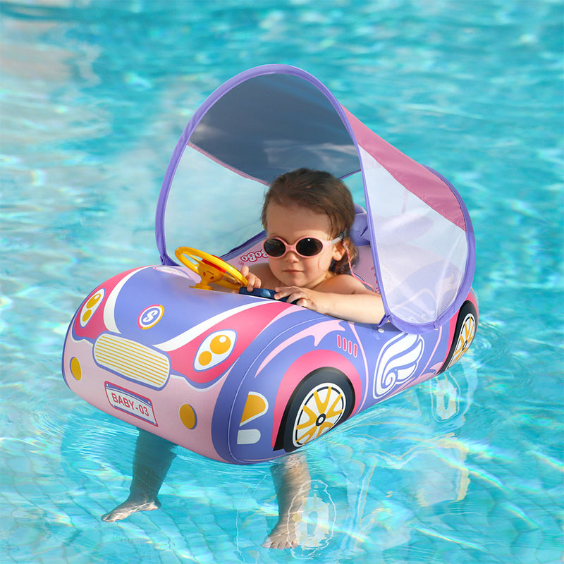 Automatischer PVC-Schwimmring für Kleinkinder, aufblasbarer Nackenschwimmer mit Automatischer PVC-Schwimmring für Kleinkinder, aufblasbarer Nackenschwimmer mit