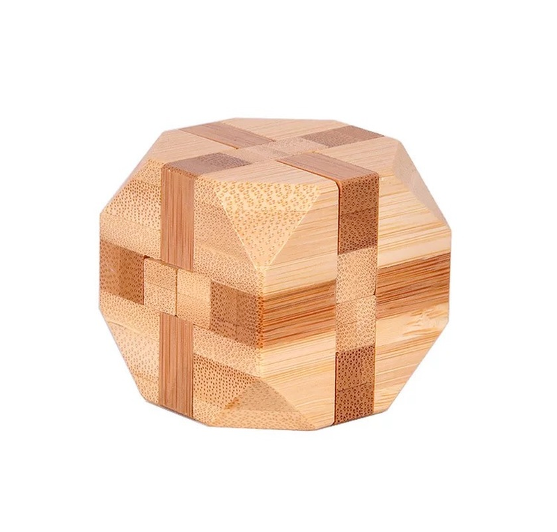 CraftyChallenge | Holzspielzeug Spiel Puzzle