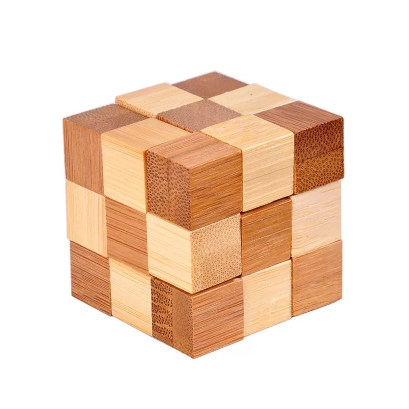 CraftyChallenge | Holzspielzeug Spiel Puzzle