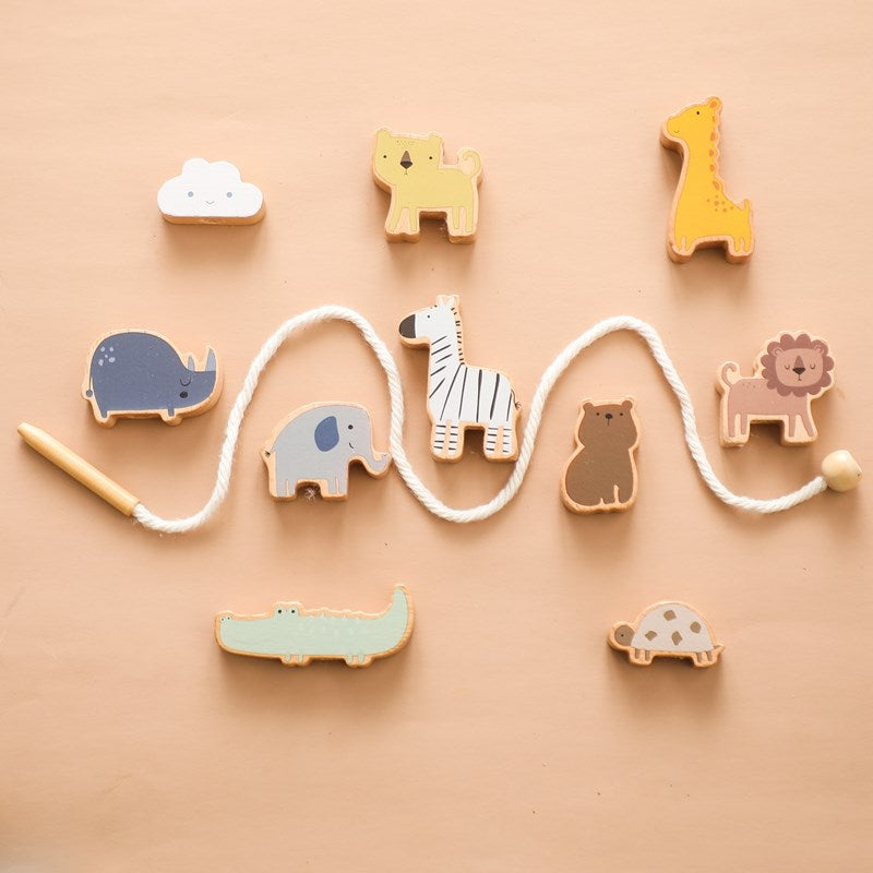 TinyMaze | Hölzernes Tier-Fingerspielzeug