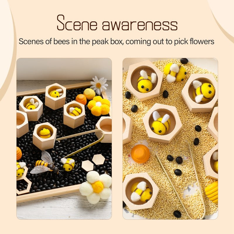 BuzzBlocks | Sensorisches Bienenspielzeug