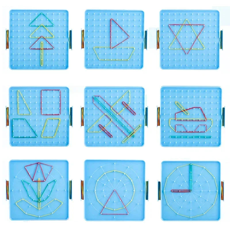 LearningLinks |  Gummikrawatte Nagelbretter Spielzeug