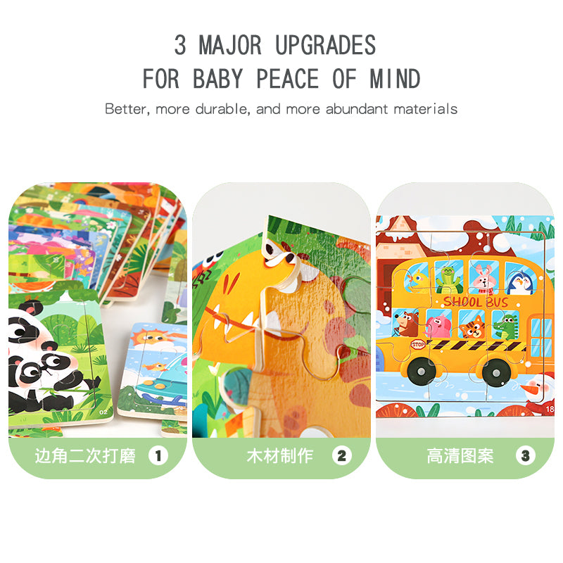 KungFuKube |Cartoon-Muster-Puzzle