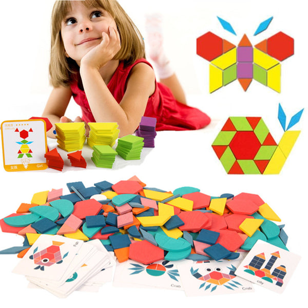 RainbowRealm | Holzpuzzle-Brettset