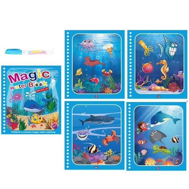 AquaDoodle | Magisches Wasser-Zeichenbuch
