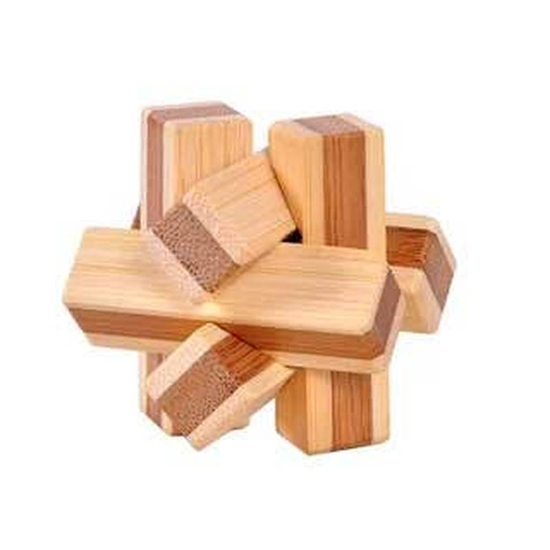 CraftyChallenge | Holzspielzeug Spiel Puzzle