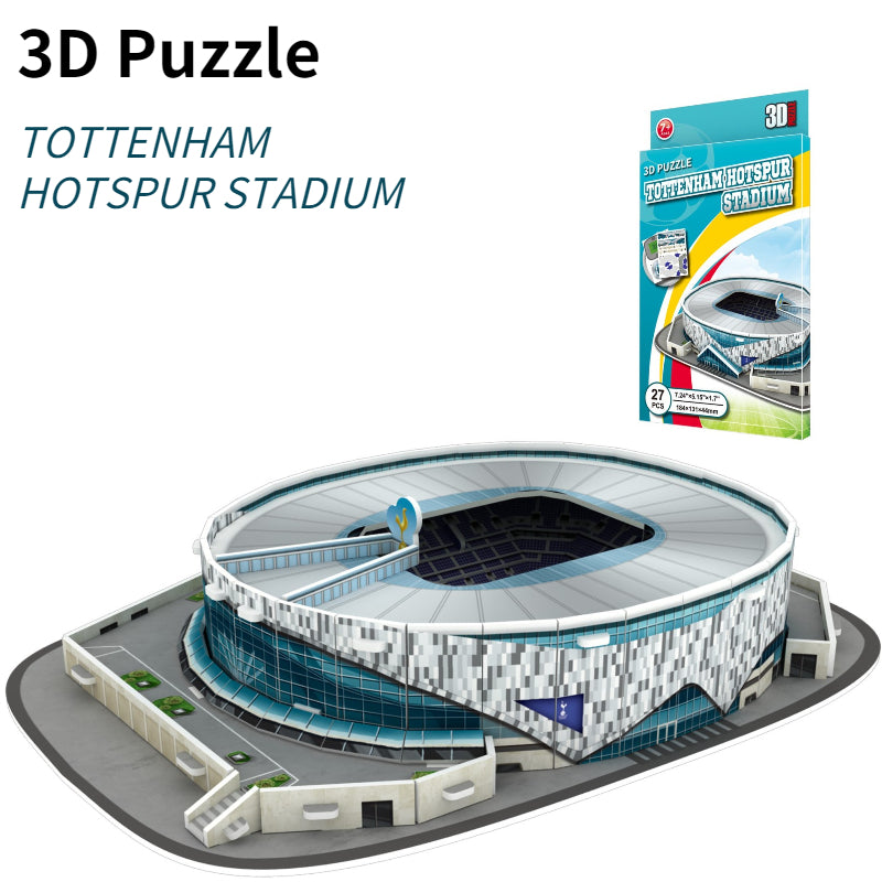 FanZone | 3 Bündel 3d Papier Stadion Puzzle