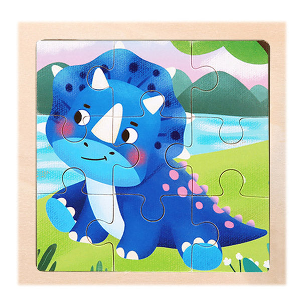 DinoTri  | 3d Puzzle Spiel Frühes Lernen Bildung