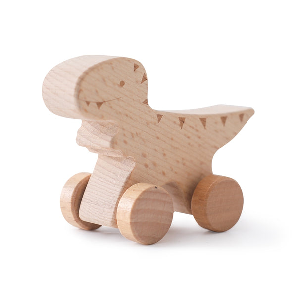 DinoWheels | Montessori Bunte Form Blöcke