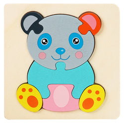 Panda | 3D-Holzpuzzle