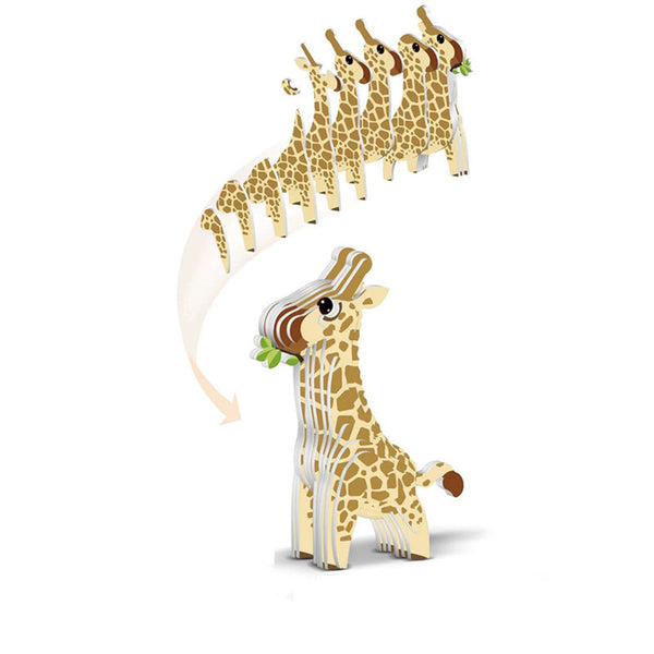 GiraffeGenius | 3D Papierpuzzle