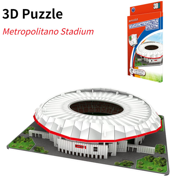 LegendaryFields  | 2 Bündel 3d Papier Stadion Puzzle