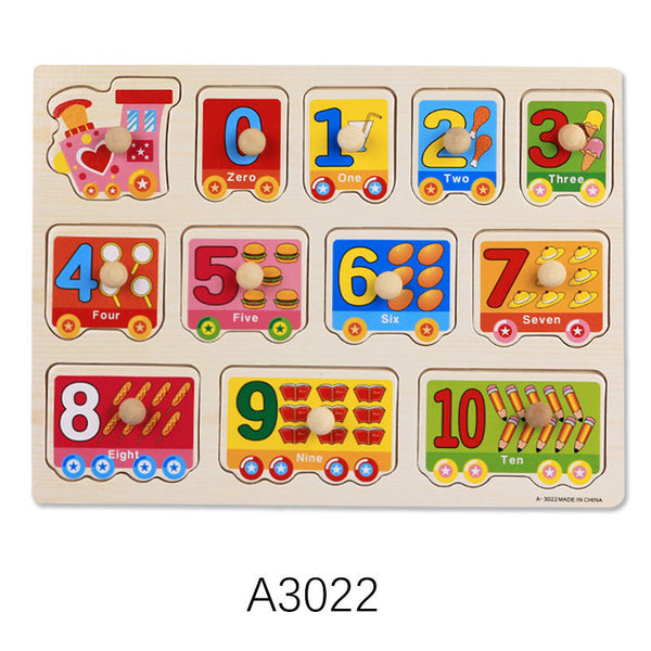 CheerfulWood | Montessori-Holzpuzzle