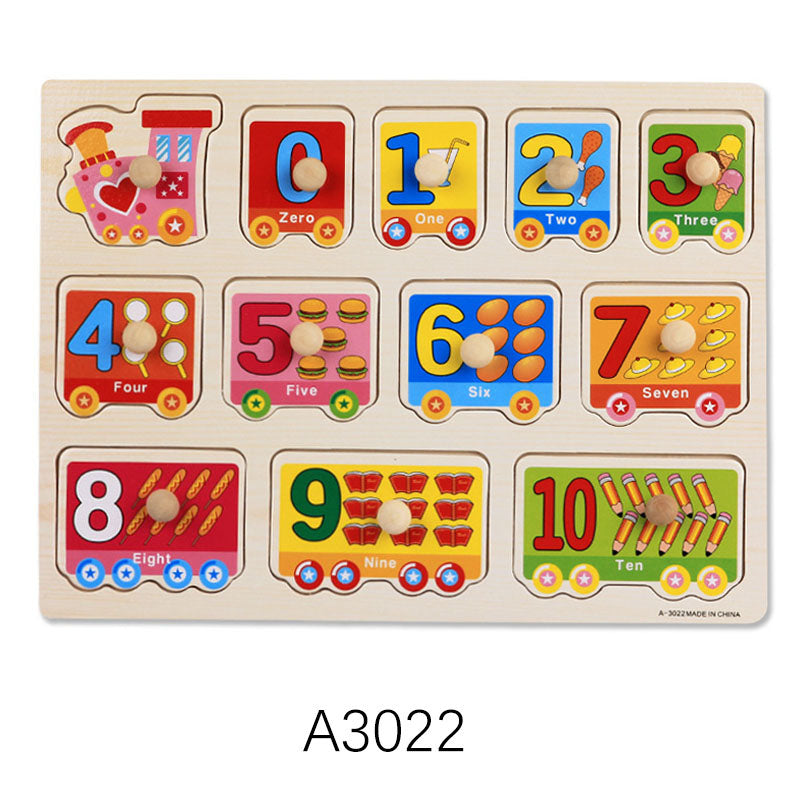 CheerfulWood | Montessori-Holzpuzzle