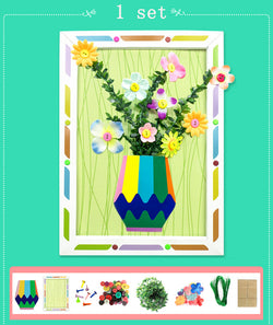 GardenBliss | Blumenstrauß Fotorahmen