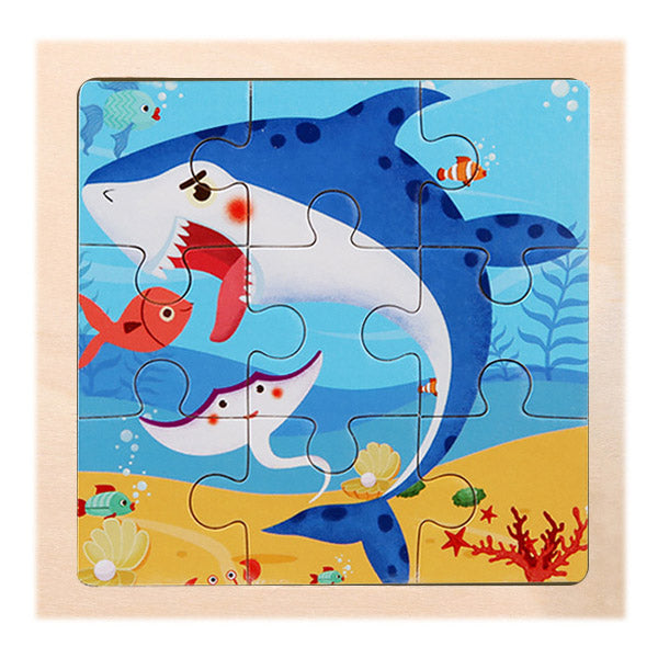 CozyShark | 3d Puzzle Spiel Frühes Lernen Bildung