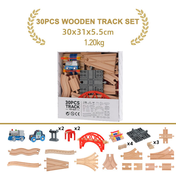 PlayfulRails  | Holz-Schienenset