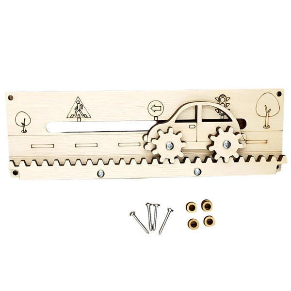 PuppyRides | 3 Bündel Montessori-Wagen-Spaß aus Holz