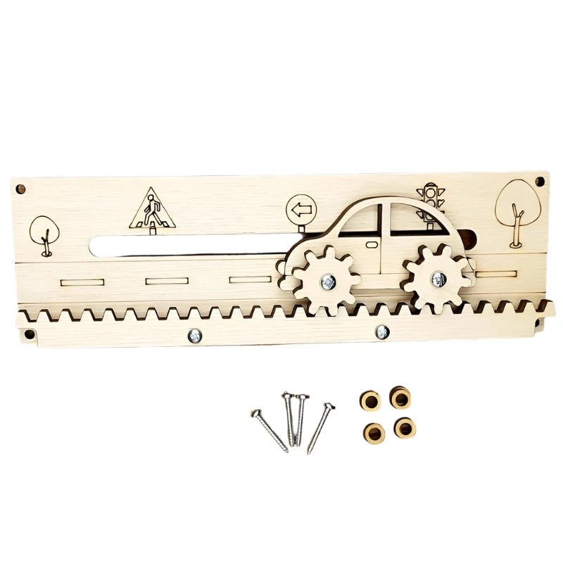 PuppyRides | 3 Bündel Montessori-Wagen-Spaß aus Holz