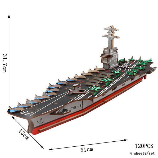 OceanOdyssey | 3D-Holzboot-Puzzle