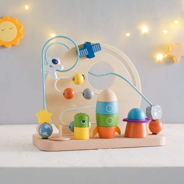 GalaxyTots | Baby-Holzplanet-Spielzeug