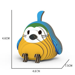 TropicalParrots | 3 Bündel 3d Papierrätsel