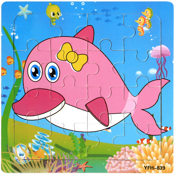 EnchantedOceans | 2 Bündel Holzpuzzle