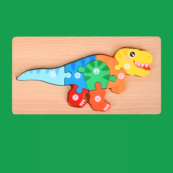 RexTrek | Hölzerne Kinderpuzzles