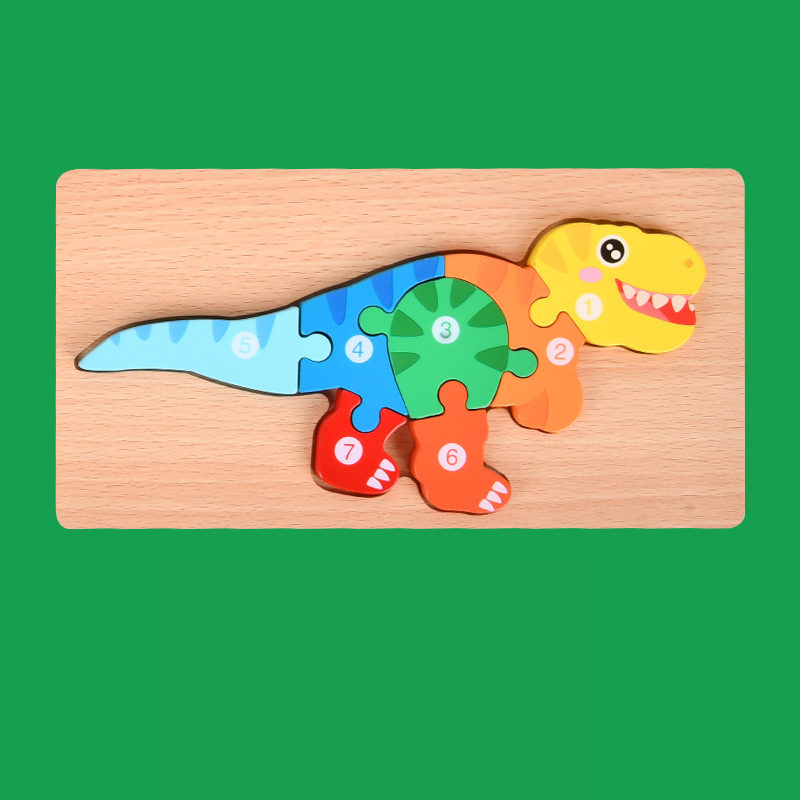 RexTrek | Hölzerne Kinderpuzzles