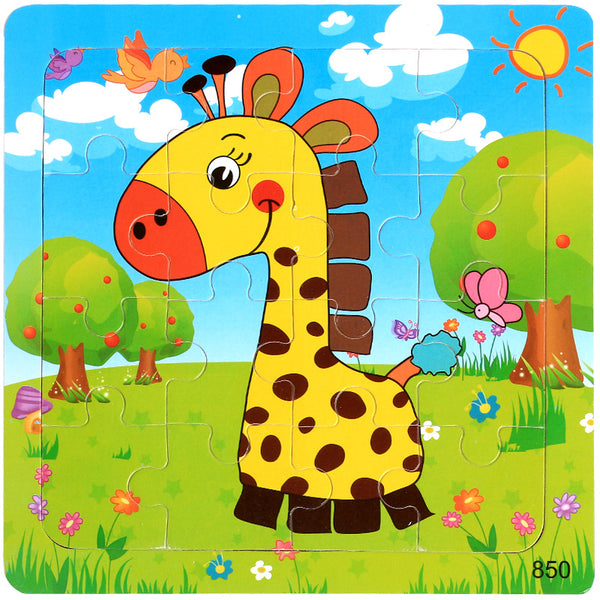 Buzz&Spots | 3 Bündel Holzpuzzle