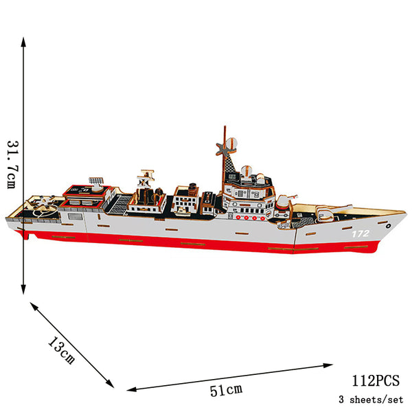 SailSet | 3D-Holzboot-Puzzle