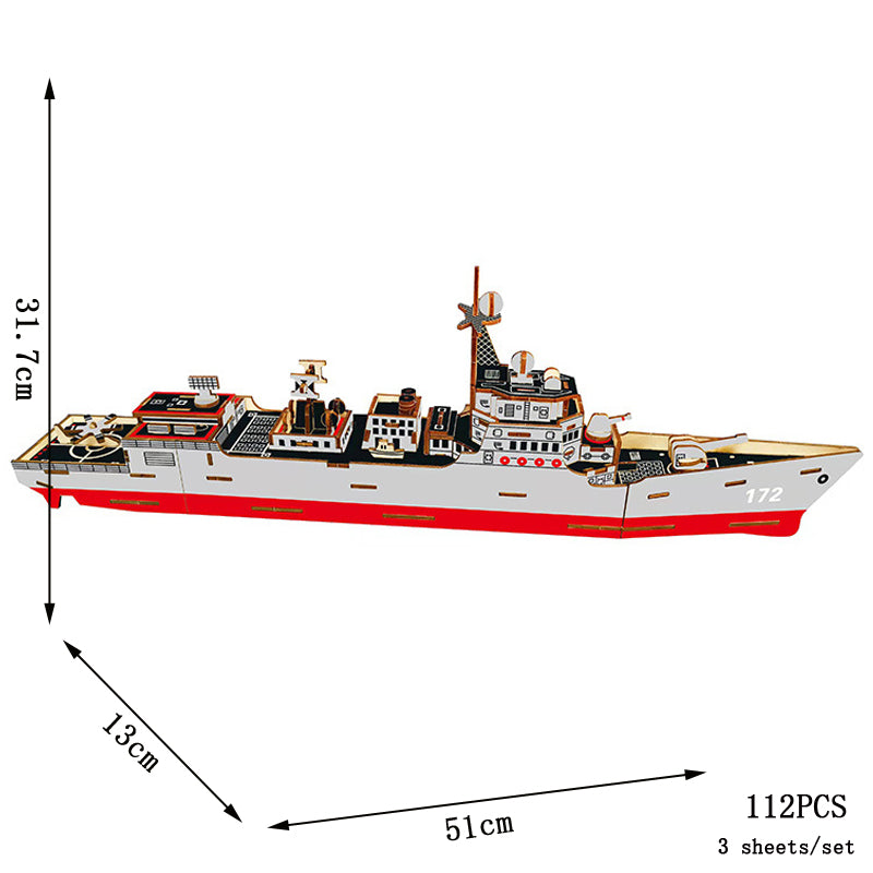 SailSet | 3D-Holzboot-Puzzle