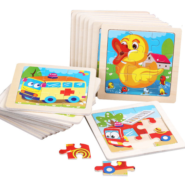 PatrolPuzzle | Holzpuzzle Cartoon