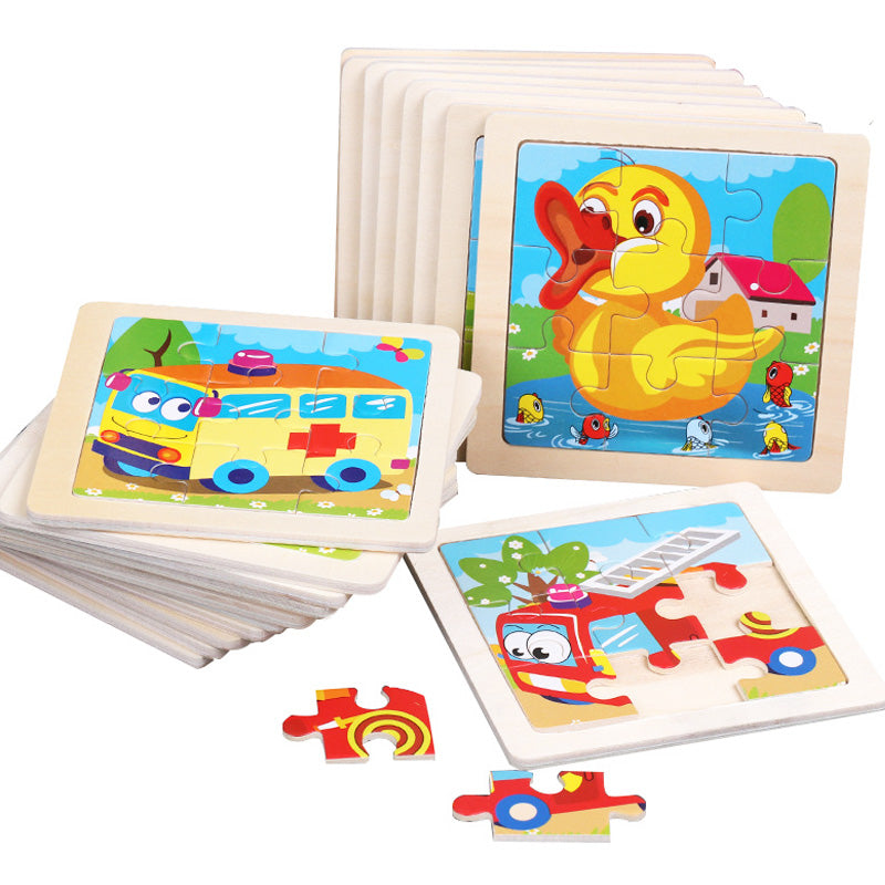 PatrolPuzzle | Holzpuzzle Cartoon