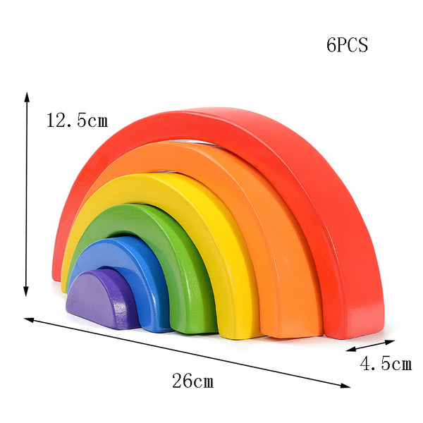 Enchanted | Kinder Holzspielzeug Regenbogen