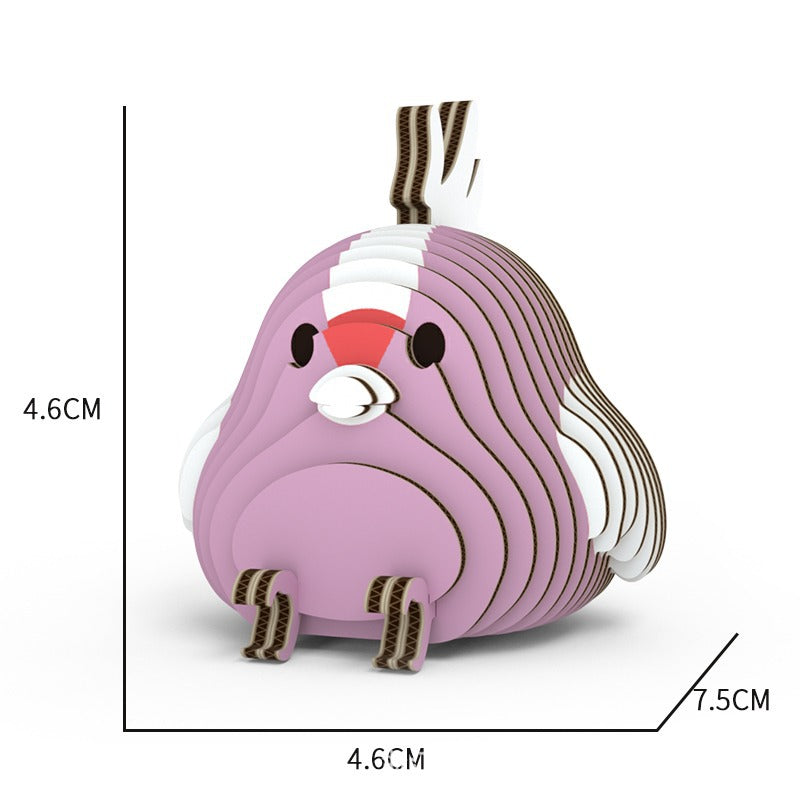 CitrusChirp | 2 Bündel 3d Papierrätsel