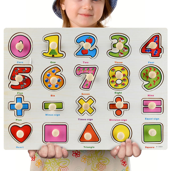 PuzzlePals | Montessori-Holzpuzzle